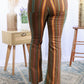 Astrid Judy Blue Striped Flares