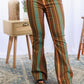 Astrid Judy Blue Striped Flares