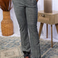 Headed Uptown - Plaid Flare Pants