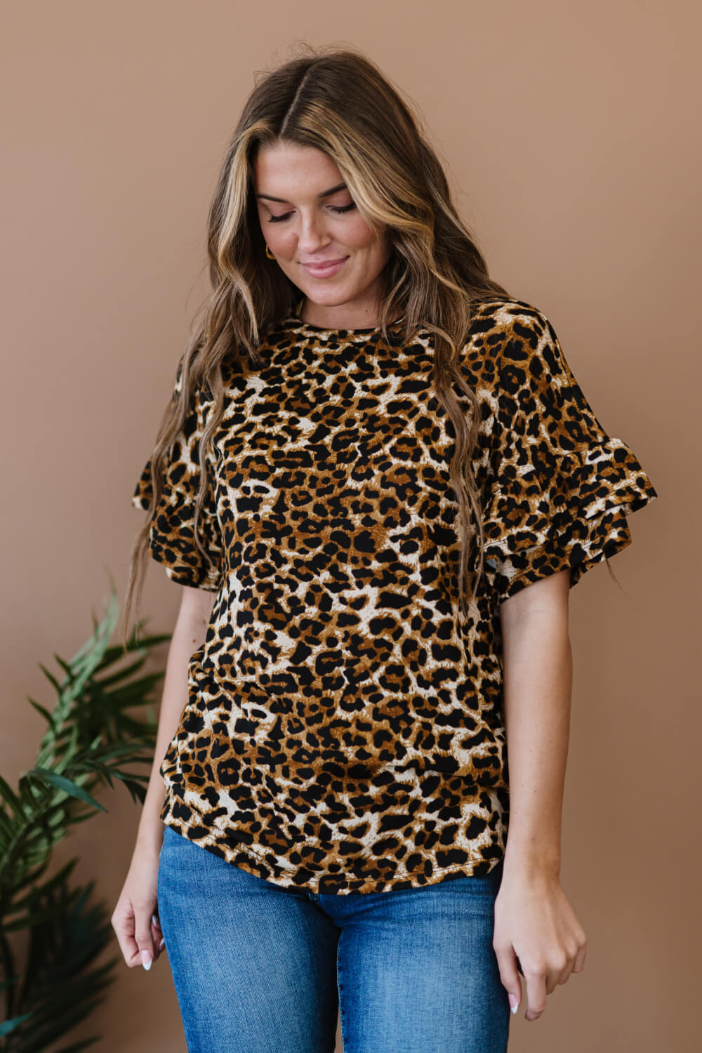 Lookin' Fabulous Leopard Print Tee