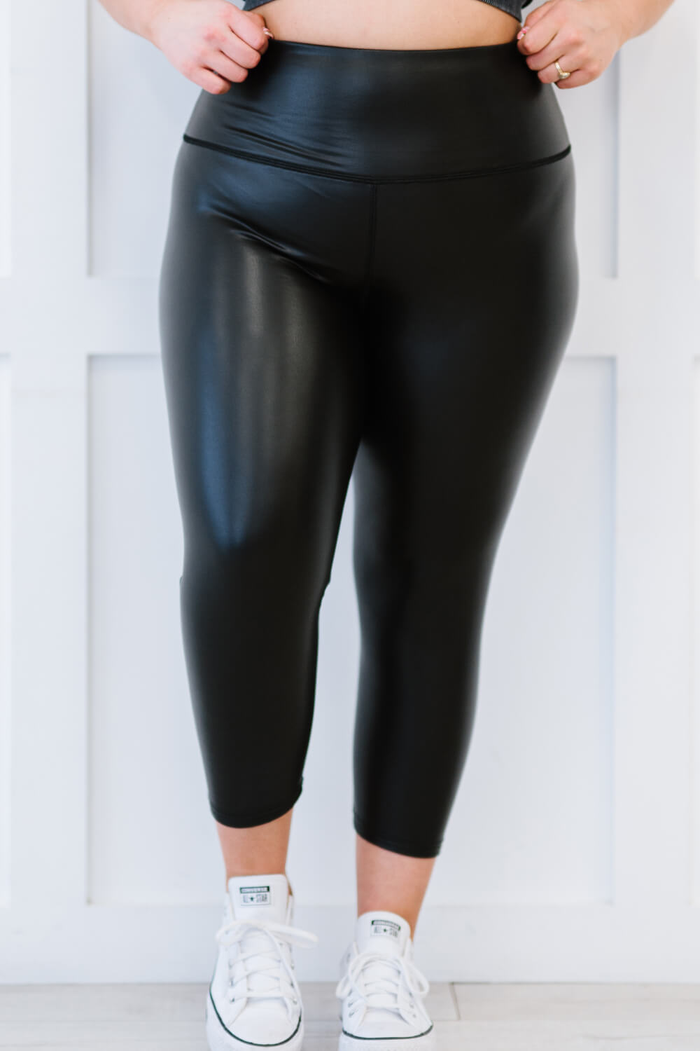 Out of Time Faux Leather Leggings