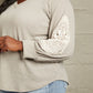 Lace Patch Detail Sweater