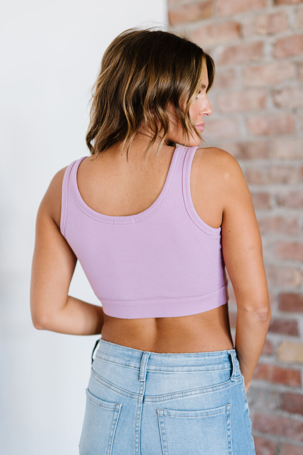 Back Together Padded Crop Top