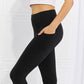 Leggings Depot Full Size Strengthen and Lengthen Reflective Dot Active Leggings