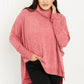 Love and Cuddles Cowl Neck Poncho Sweater