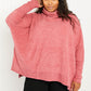 Love and Cuddles Cowl Neck Poncho Sweater