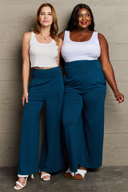 My Best Wish High Waisted Palazzo Pants