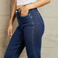 JB-Kailee Full Size Tummy Control High Waisted Straight Jeans
