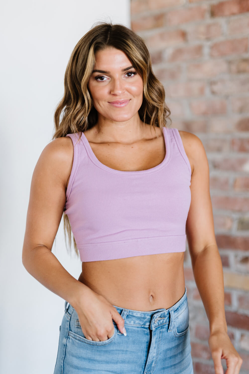 Back Together Padded Crop Top