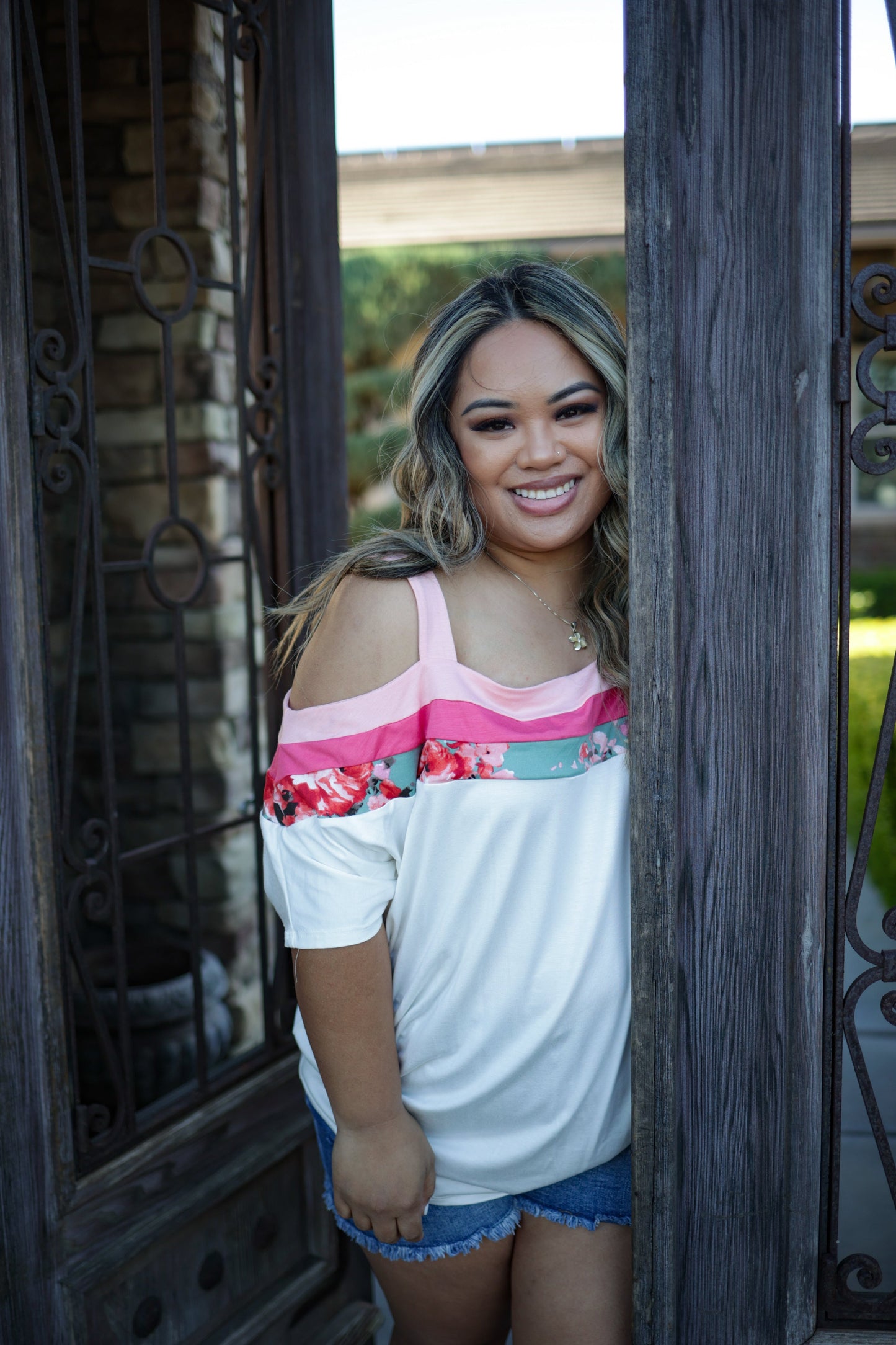 Island Girl Off The Shoulder Top