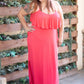Unleash Your Beauty - Coral Maxi