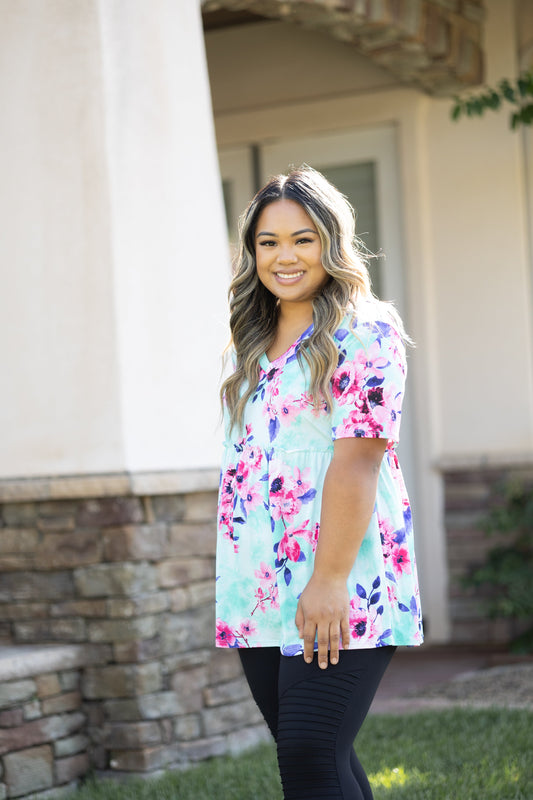 Heavenly Floral Babydoll