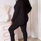 Basic Bae Full Size V-Neck Soft Rayon Long Sleeve Top and Pants Lounge Set