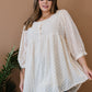 Wave Hello Textured Babydoll Blouse