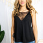 Midnight Lace Cami